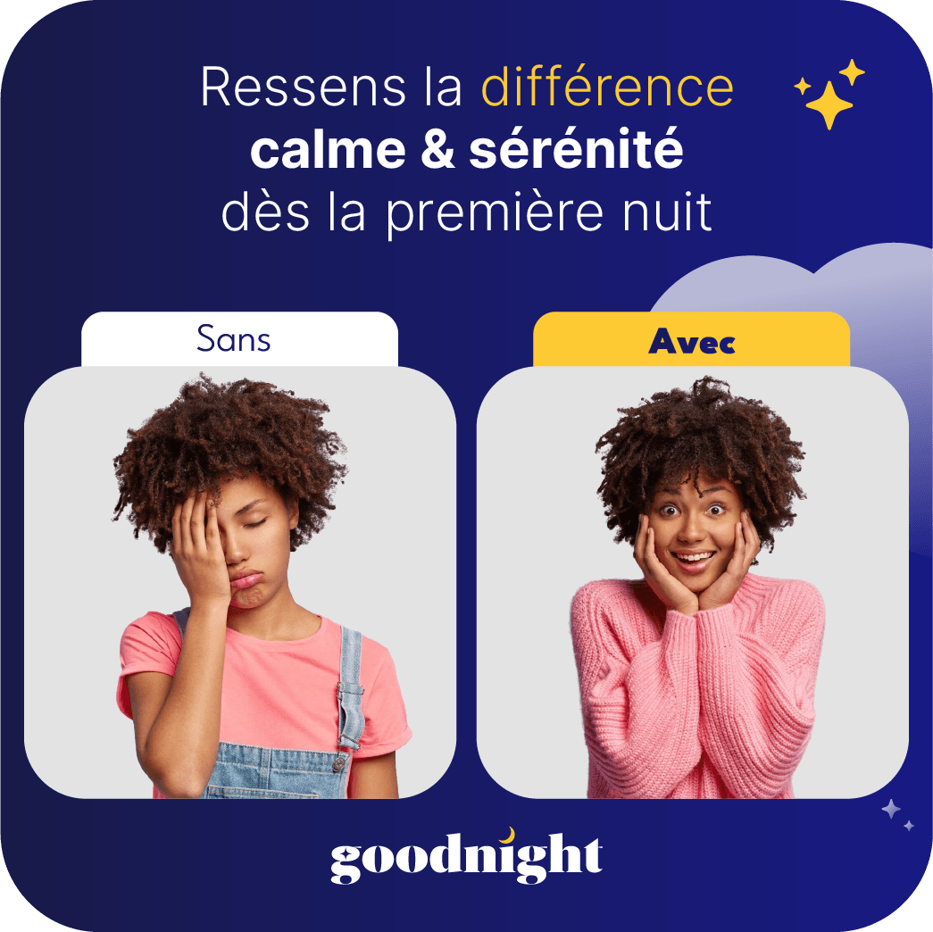Goodnight - Compléments alimentaire pour le sommeil - pour un sommeil réparateur - My Good Night
