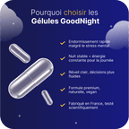 Goodnight - Compléments alimentaire pour le sommeil - pour un sommeil réparateur - My Good Night