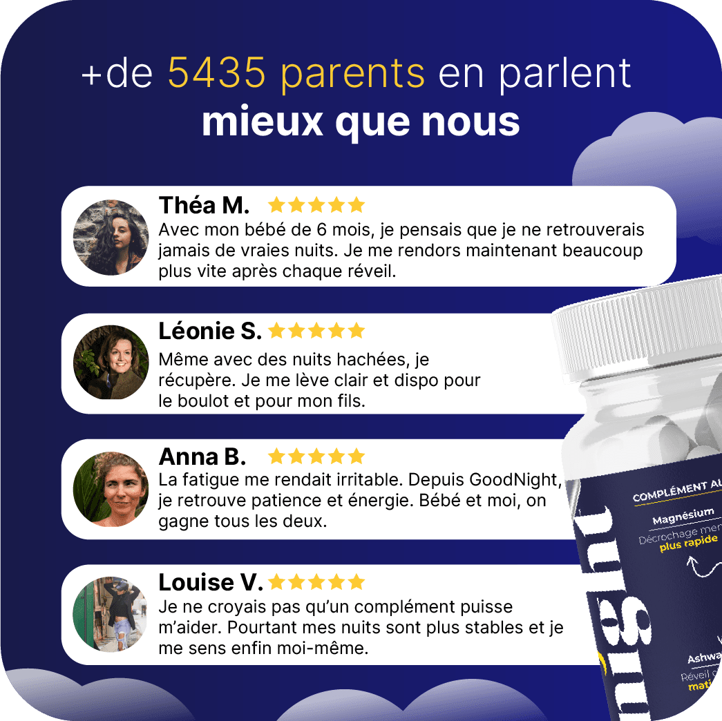 Goodnight - Compléments alimentaire pour le sommeil - pour un sommeil réparateur - My Good Night