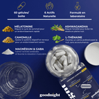Goodnight - Compléments alimentaire pour le sommeil - pour un sommeil réparateur - My Good Night
