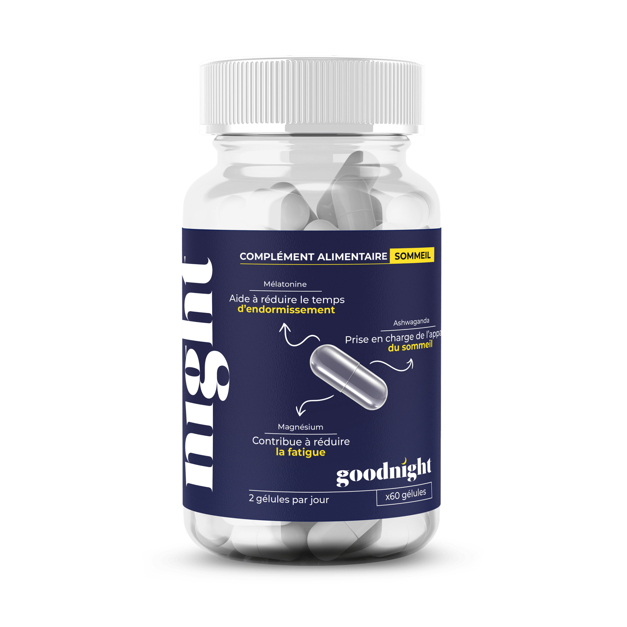 Goodnight - GEMPAGES - Compléments alimentaire pour le sommeil - pour un sommeil réparateur - My Good Night