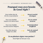 Goodnight NEW - Compléments alimentaire pour le sommeil - pour un sommeil réparateur - My Good Night