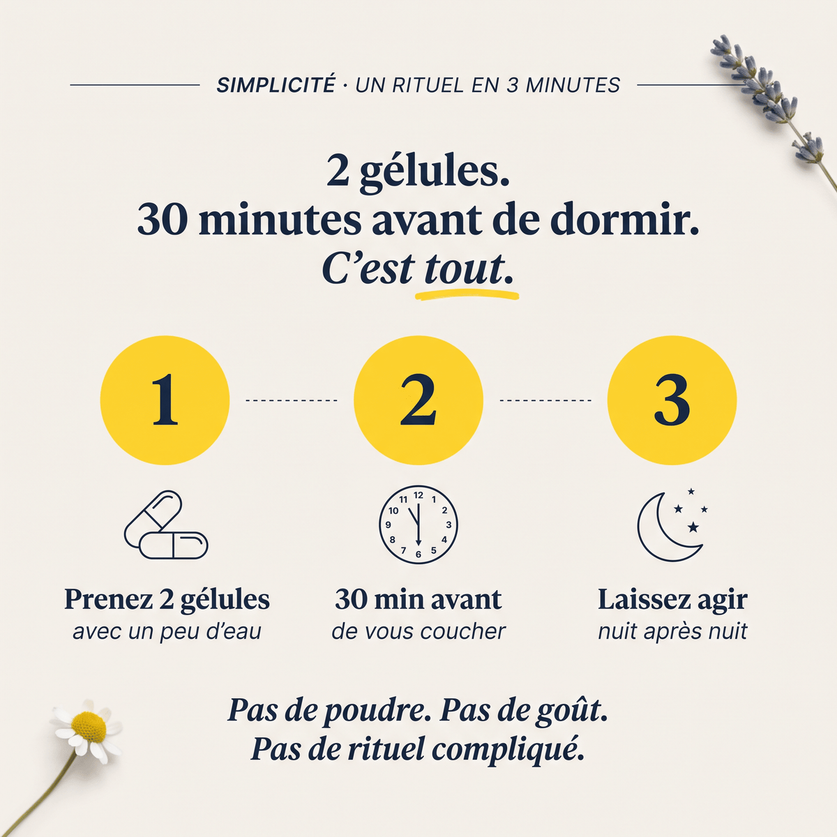Goodnight NEW - Compléments alimentaire pour le sommeil - pour un sommeil réparateur - My Good Night