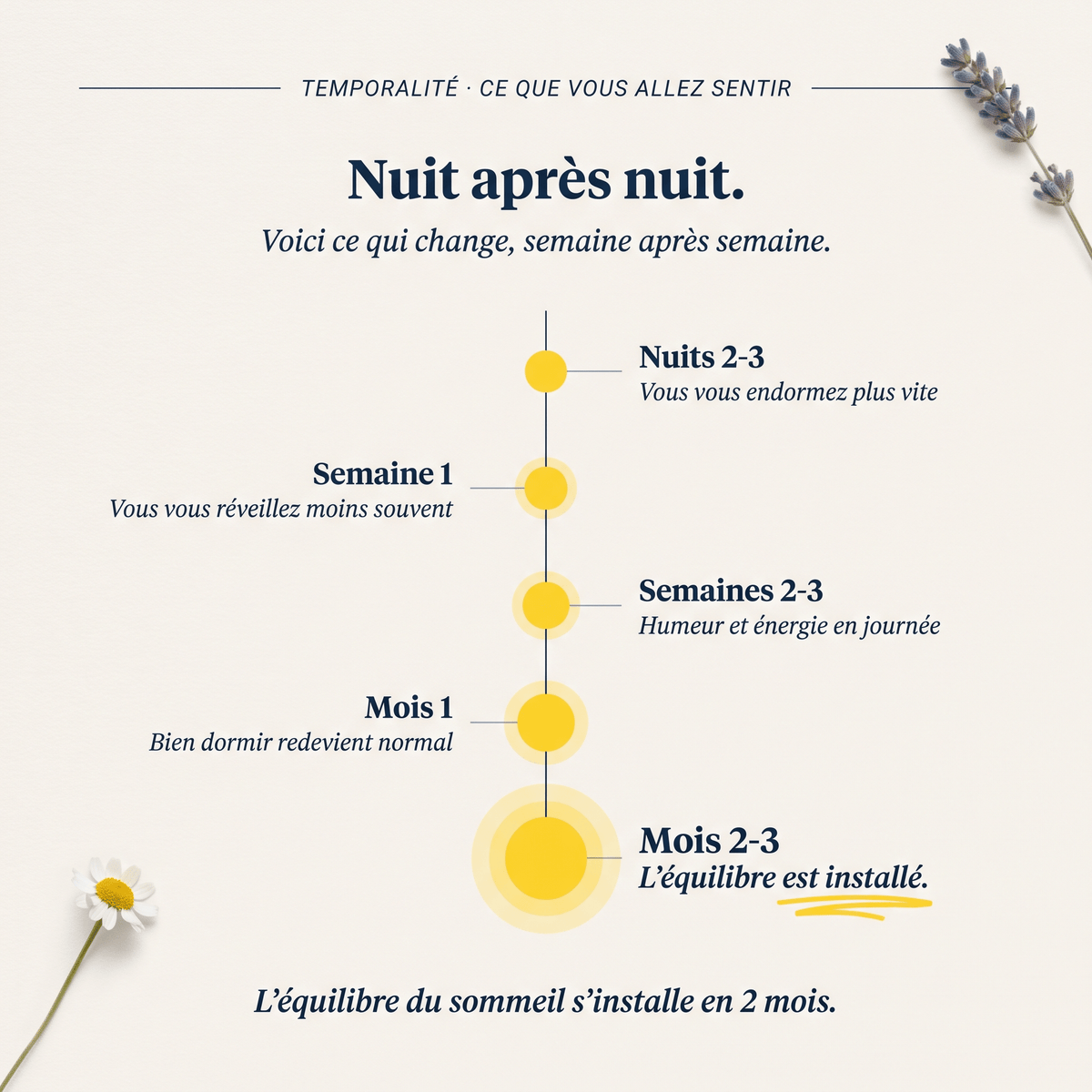 Goodnight NEW - Compléments alimentaire pour le sommeil - pour un sommeil réparateur - My Good Night