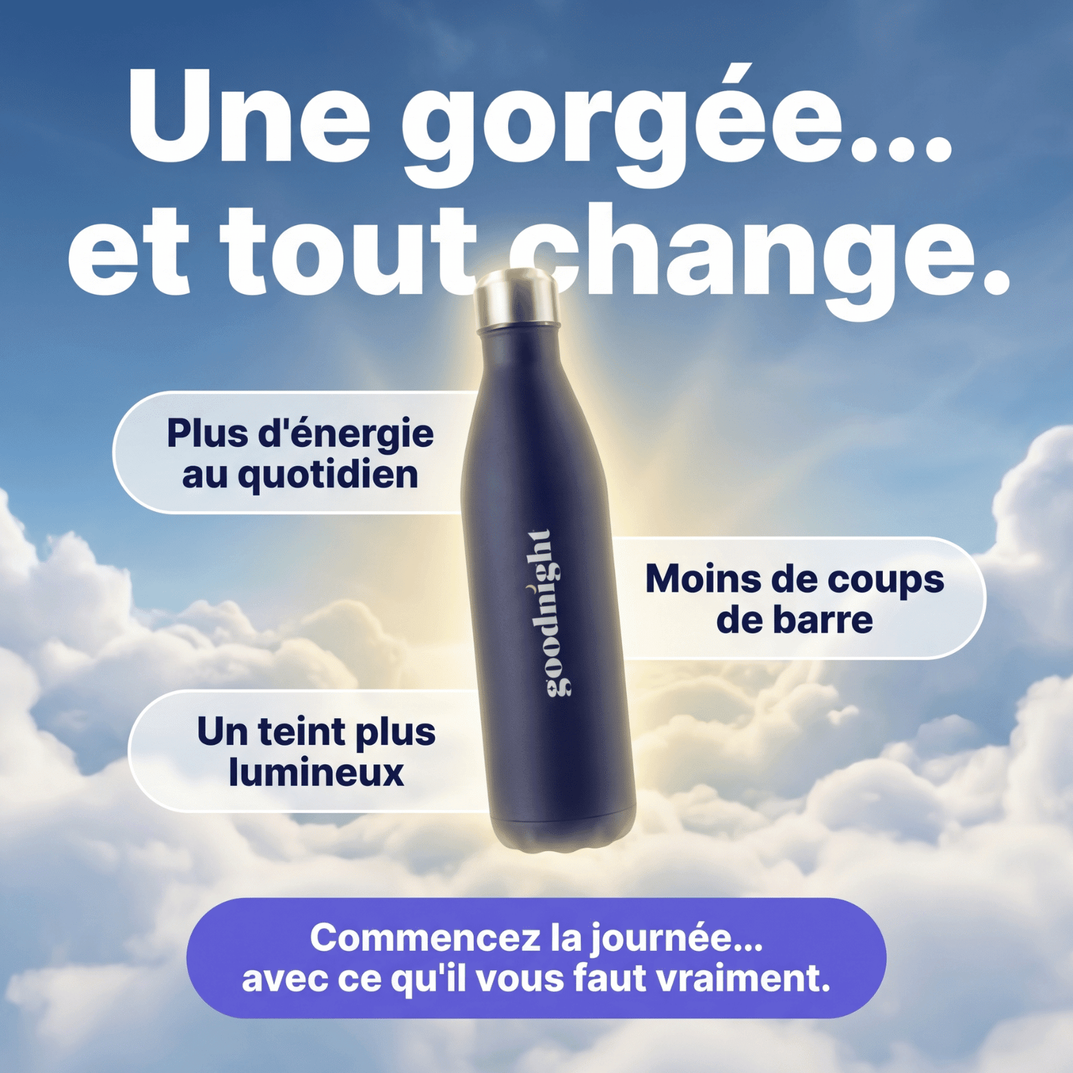 La Gourde Goodnight - pour un sommeil réparateur - My Good Night