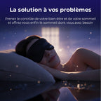 Masque de nuit en soie - Masque de sommeil - pour un sommeil réparateur - My Good Night