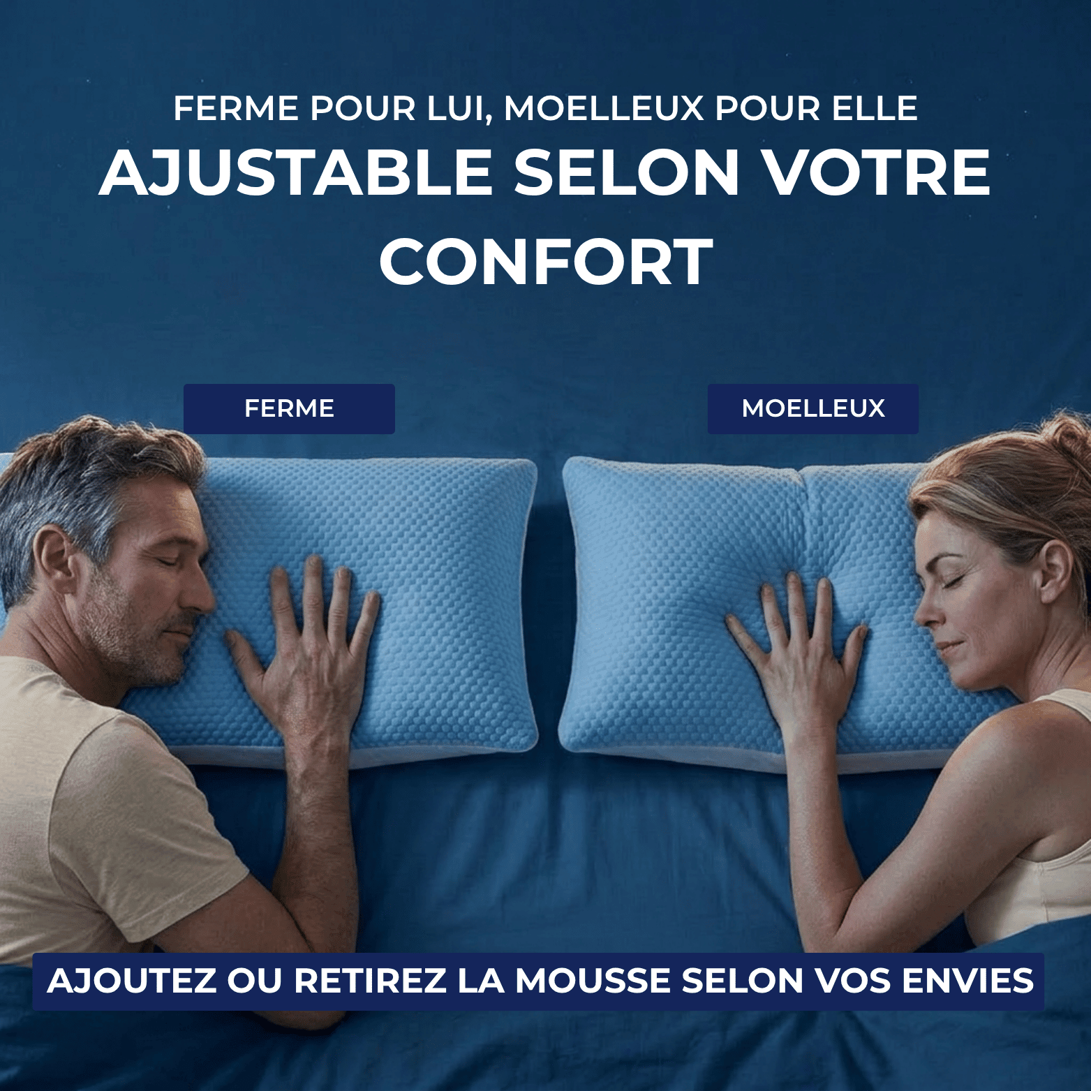 Oreiller NeckFly™ - pour un sommeil réparateur - My Good Night