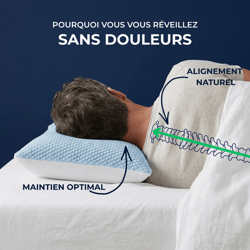Oreiller NeckFly™ - pour un sommeil réparateur - My Good Night