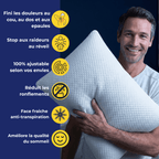 Oreiller NeckFly™ - pour un sommeil réparateur - My Good Night