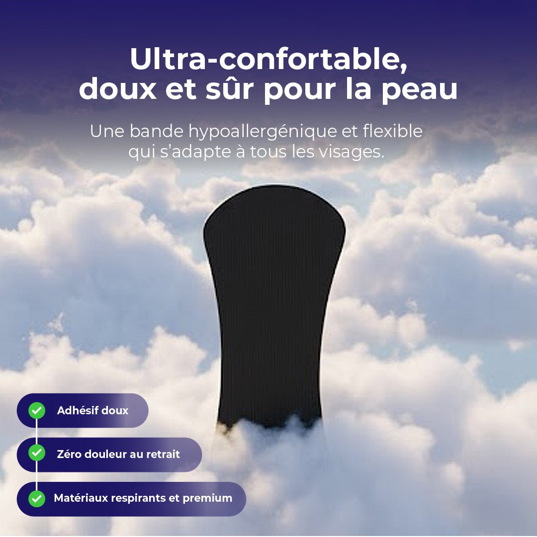 PureBreath - Bande nasale - pour un sommeil réparateur - My Good Night